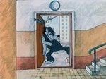 Кадр из мультфильма ПРУЖИНА №4