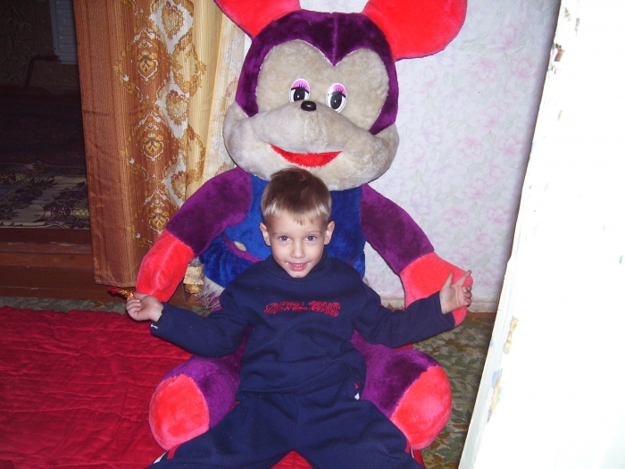 Моя семья! Мой старший сынок!