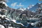 Tschuggen Grand Hotel на горнолыжном курорте Ароза в Альпах