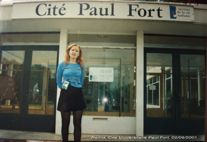 Comment j'ai vu la France. Cite Universitaire Paul Fort, Reims.