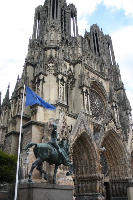 Comment j'ai vu la France. Notre-Dame de Reims. �������� ����� � �������� ����� �'���.