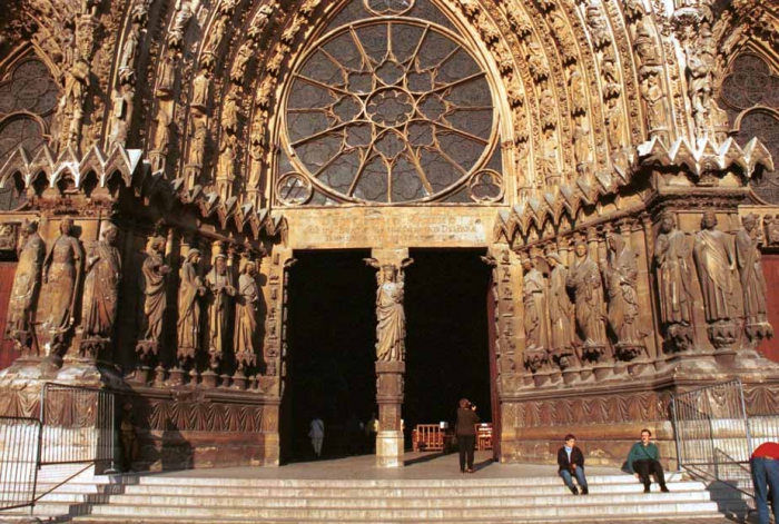 Comment j'ai vu la France. Notre-Dame de Reims. ����������� ����.