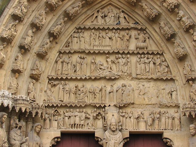 Comment j'ai vu la France. Notre-Dame de Reims. ������� ������������� ����������.