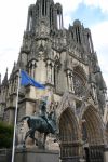 Notre-Dame de Reims. �������� ����� � �������� ����� �'���.