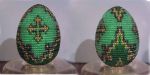 Пасхальные яйца из бисера