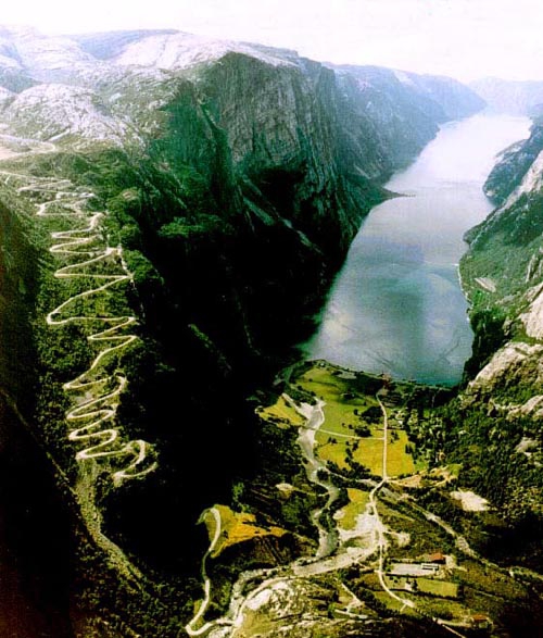 ����� �������� ������ ����)..... Lysebotn Road, ��������