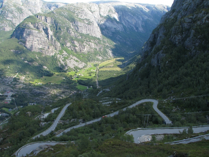 ����� �������� ������ ����)..... Lysebotn Road, ��������