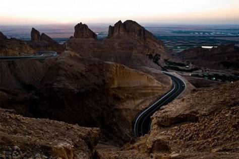 ����� �������� ������ ����)..... The Jebel Hafeet Mountain Road, ���