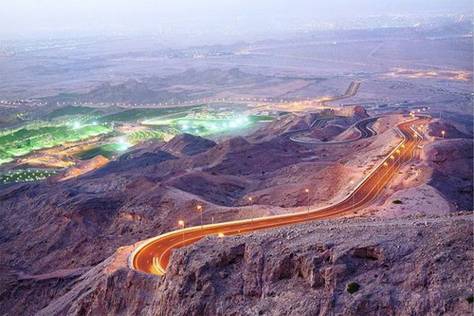 ����� �������� ������ ����)..... The Jebel Hafeet Mountain Road, ���