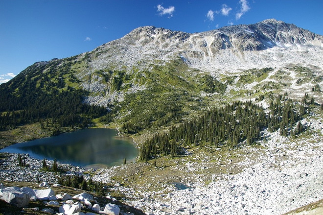������ ������� ����� �� Saxifrage Peak, ������