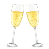 2 бокала шампанского